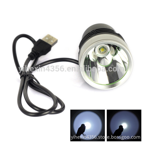 Factory Wholesale1600LM T6 USB Rechargeable LED Bike Front Light